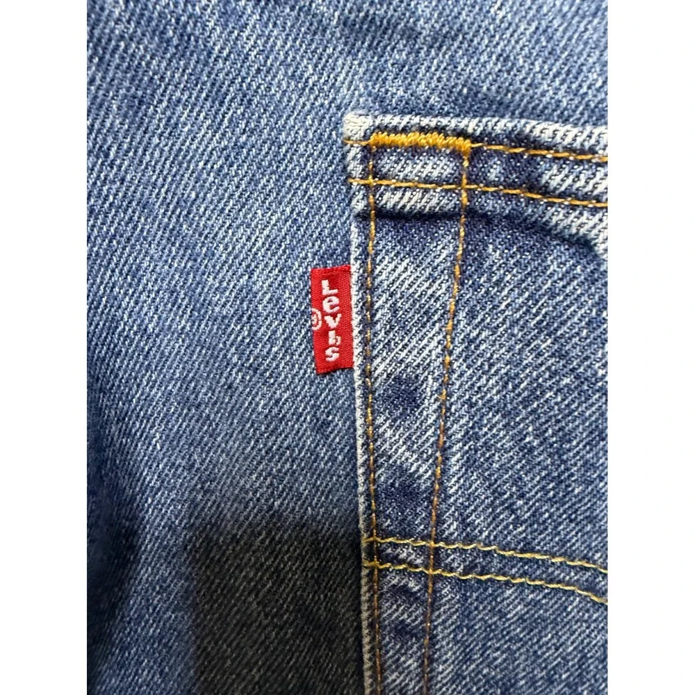 Levi's 517 Jeans Mens 34x32 Blue Bootcut Medium Wash Denim Pants Y2K
